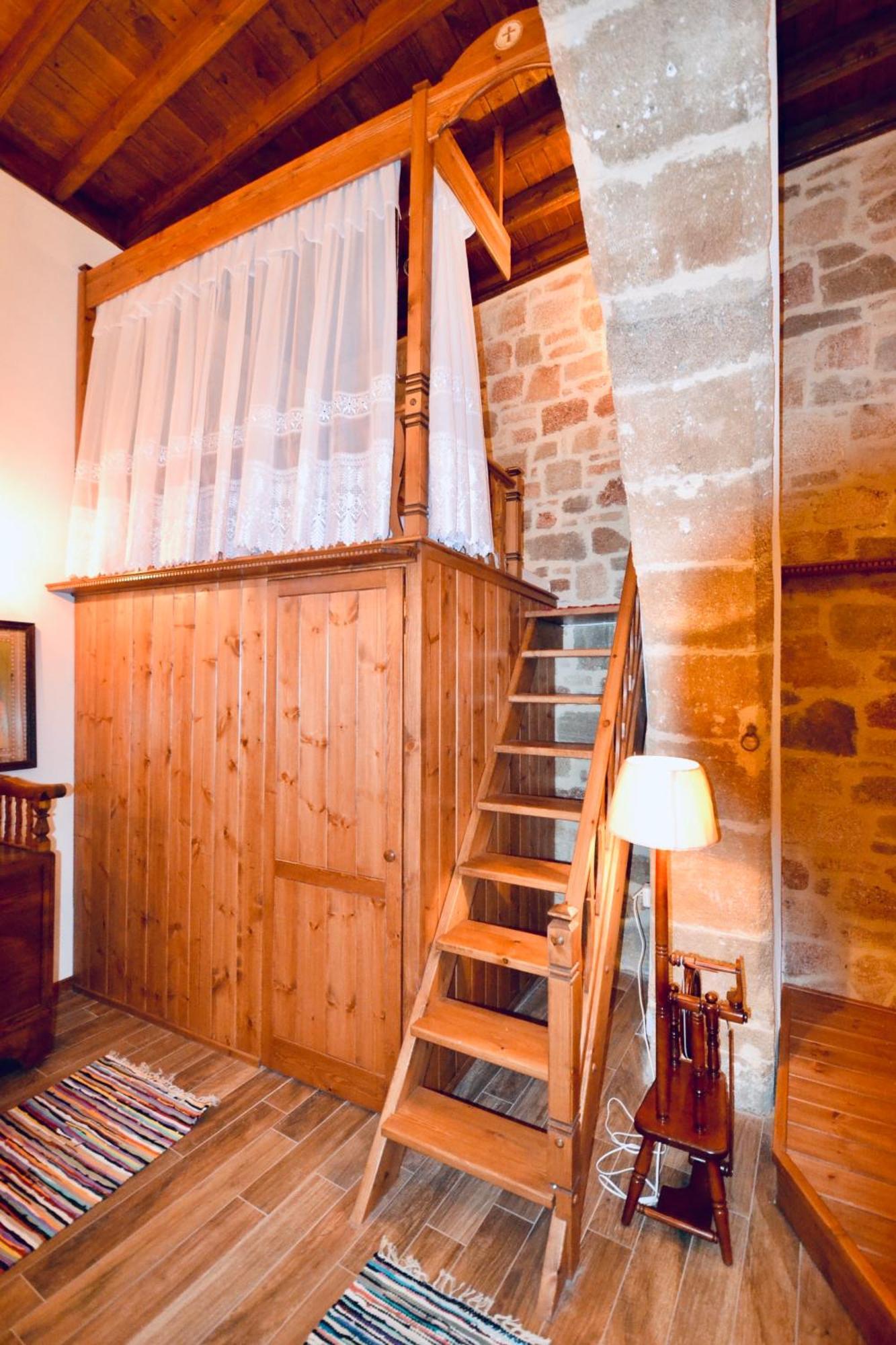 Villa Patitiri Traditional House With Hot Tub Архангелос Экстерьер фото