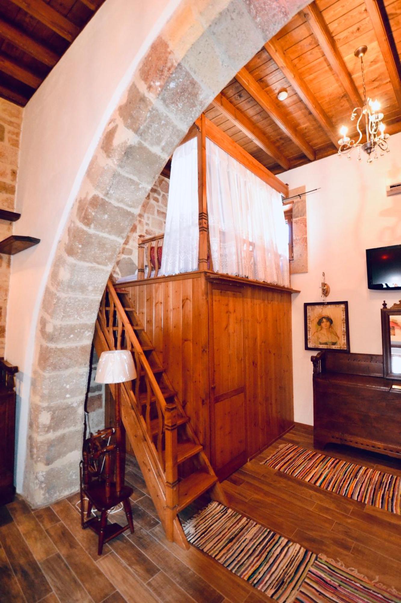 Villa Patitiri Traditional House With Hot Tub Архангелос Экстерьер фото