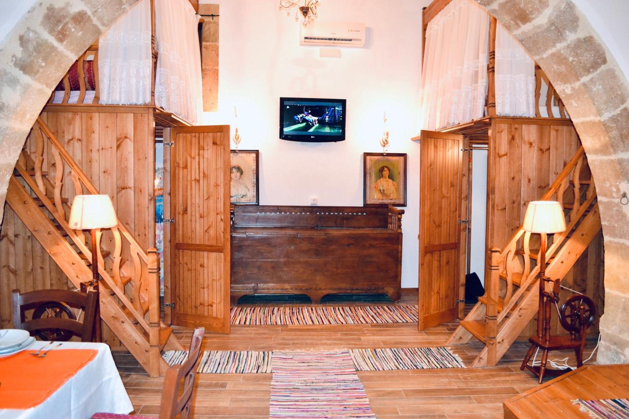 Villa Patitiri Traditional House With Hot Tub Архангелос Экстерьер фото