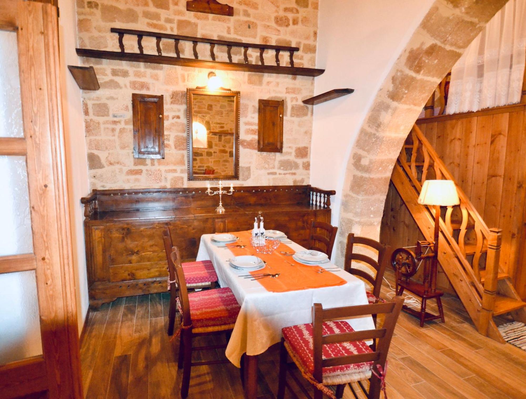 Villa Patitiri Traditional House With Hot Tub Архангелос Экстерьер фото