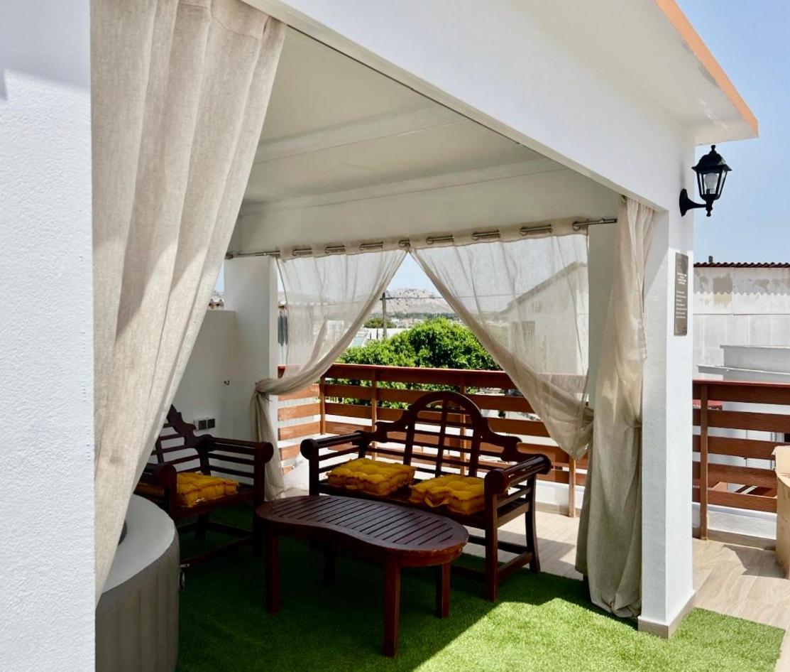 Villa Patitiri Traditional House With Hot Tub Архангелос Экстерьер фото